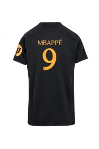 Fotbalové Dres Real Madrid Kylian Mbappe #9 Dámské Třetí Oblečení 2023-24 Krátký Rukáv